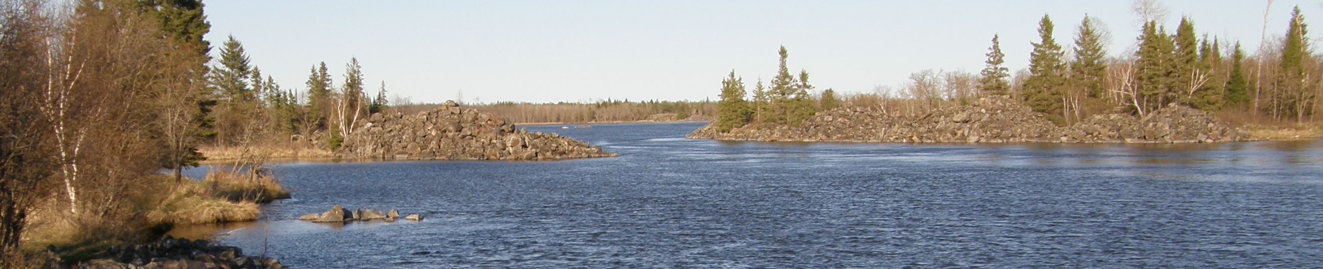 Winnipeg River at Pinawa